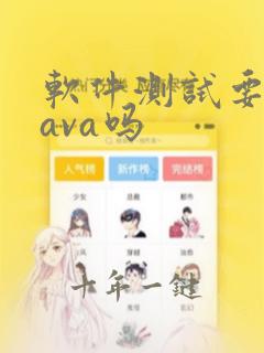 软件测试要学java吗