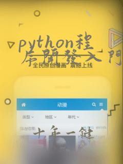python程序开发入门