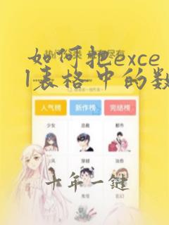 如何把excel表格中的数据导入到word