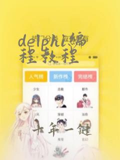 delphi编程教程