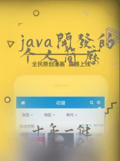 java开发的个人简历