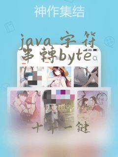java 字符串转byte