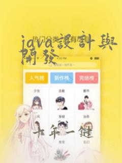 java设计与开发