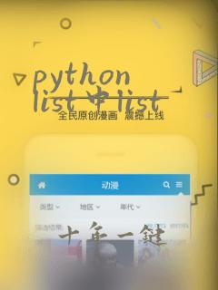 python list中list