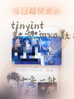tinyint对应java数据类型