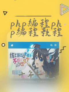 php编程php编程教程