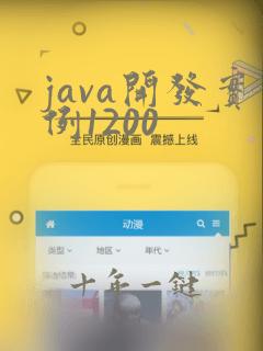 java开发实例1200