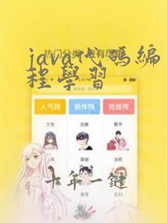 java代码编程学习