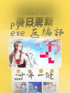 python exe 反编译