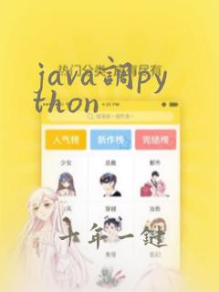 java调python