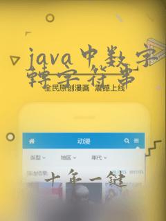 java中数字转字符串