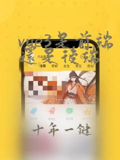 vue3是前端还是后端