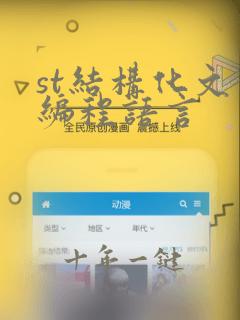 st结构化文本编程语言