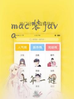 mac装java