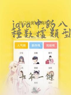 java中的八种数据类型