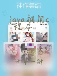 java调用c 程序