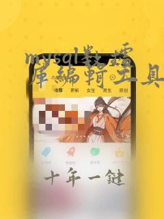 mysql数据库编辑工具