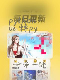 python ui 转py
