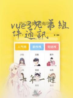 vue3兄弟组件通讯