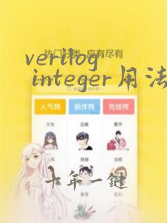 verilog integer用法