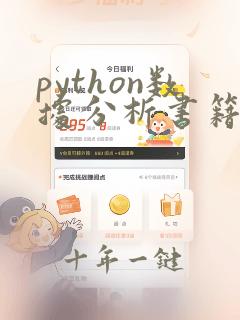 python数据分析书籍pdf