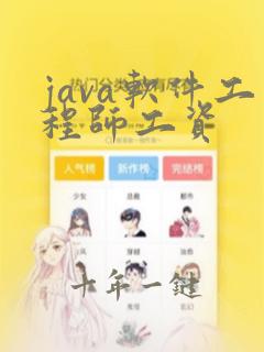 java软件工程师工资
