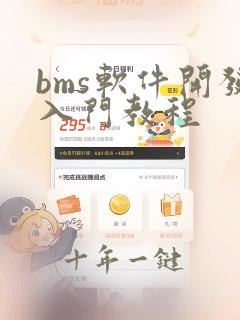 bms软件开发入门教程