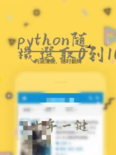 python随机选取0到100间的整数