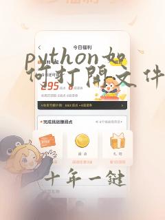 python如何打开文件窗口