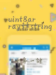 uint8array转string