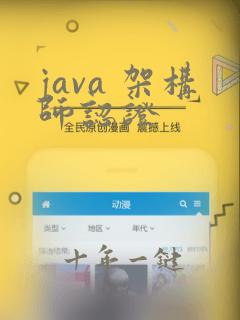 java 架构师认证
