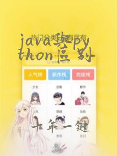 java与python区别