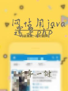 网站用java 还是php