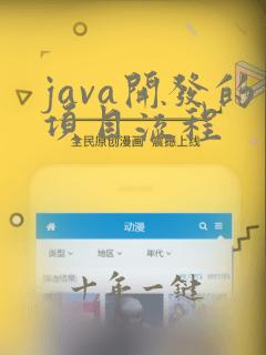 java开发的项目流程