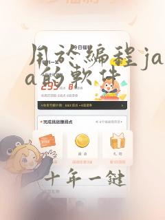 用于编程java的软件