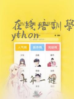 在线培训学生python