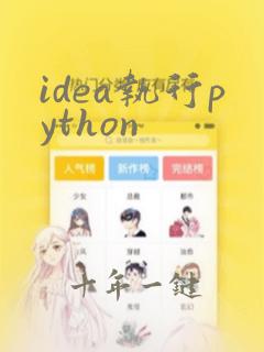 idea执行python