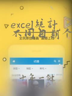 excel统计不同日期个数