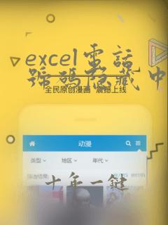 excel电话号码隐藏中间4位