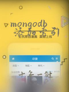 mongodb 添加索引