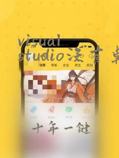 visual studio没有桌面图标