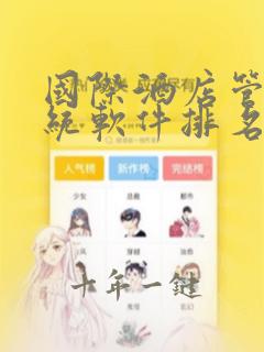 国际酒店管理系统软件排名