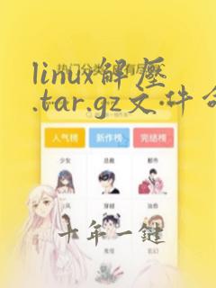 linux解压.tar.gz文件命令