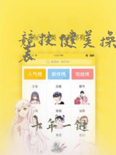 竞技健美操难度表