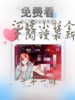 沉晓小说全文免费阅读最新章节