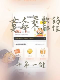 女人最软的部位是哪个部位