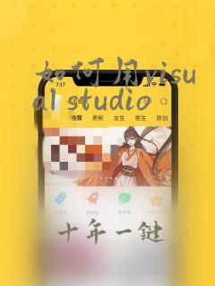 如何用visual studio