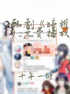 韩剧《暗权滔天》免费播放