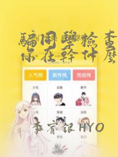 骗同学检查笨蛋你在干什么漫画：结局+番外