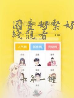 国产好紧好爽在线观看